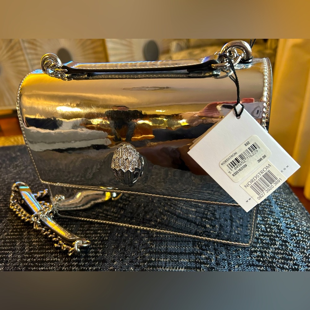 Kurt Geiger London Shoreditch Metallic Crossbody bag